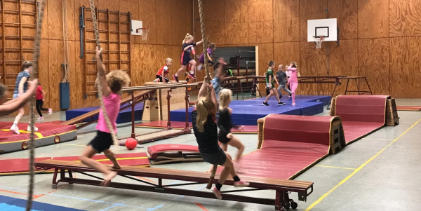 Apenkooien in de Koggenhal (foto Sportservice)